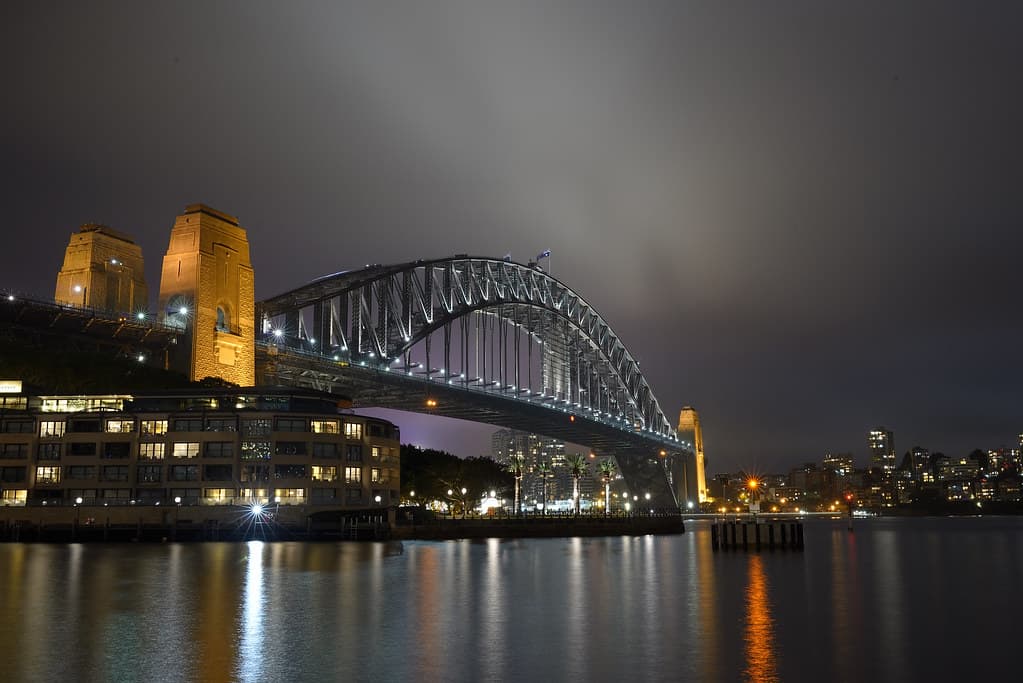 Sydney Harbour Bridge arch — one of the world's great bridge climbs