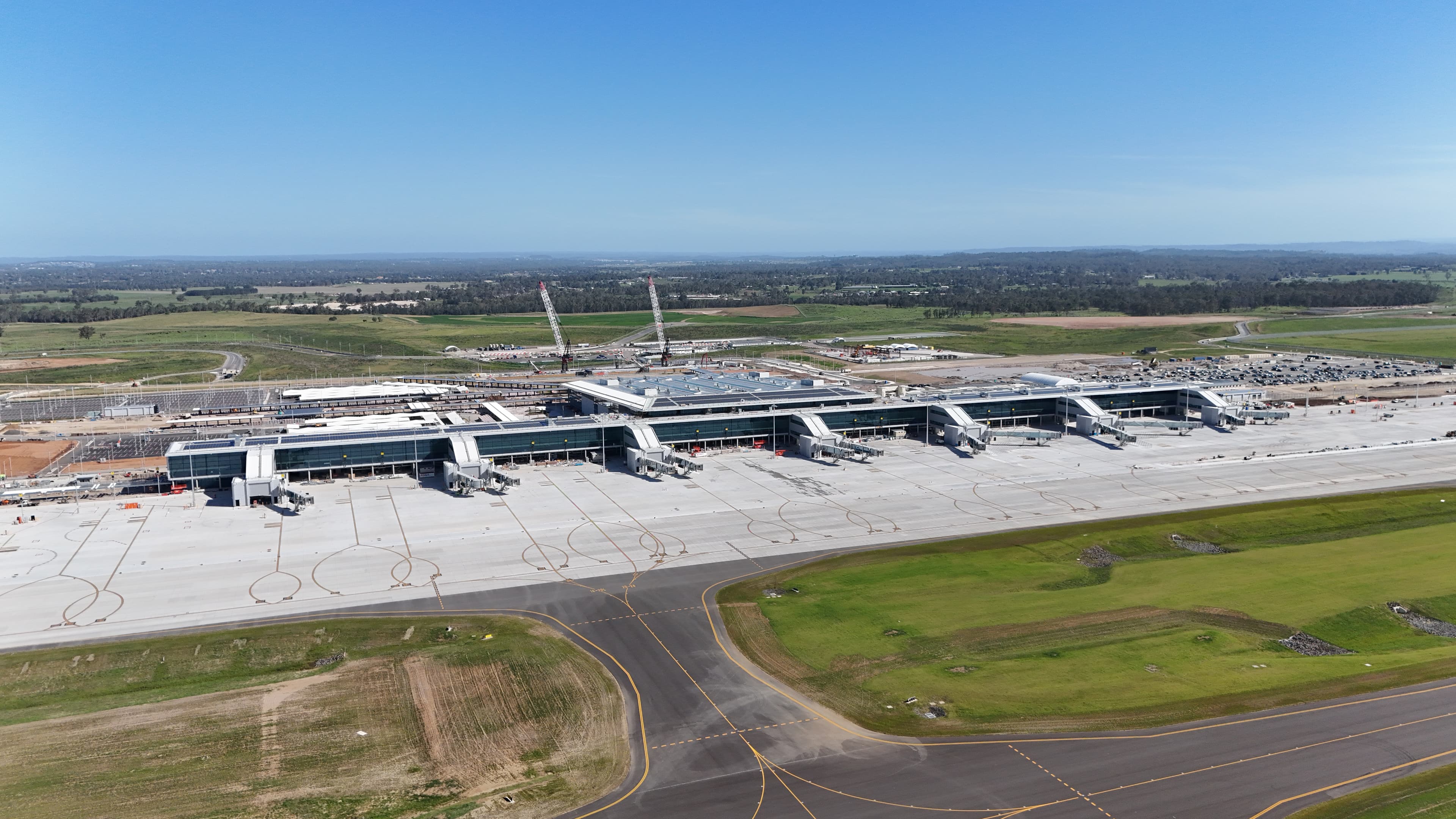 Western Sydney International Airport terminal — transport guide for arrivals