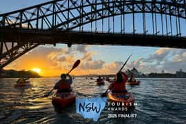 Sunrise Kayak, Opera House & Under Harbour Bridge